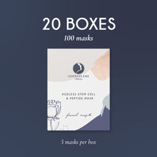 Load image into Gallery viewer, Ageless Stem Cell & Peptide Face Mask Bundle