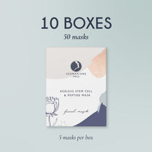Load image into Gallery viewer, Ageless Stem Cell &amp; Peptide Face Mask Bundle

